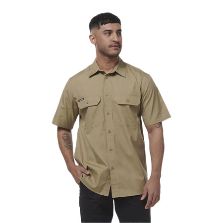 KingGee Workcool Vented Shirt Short Sleeve (K14030) - Ace Workwear