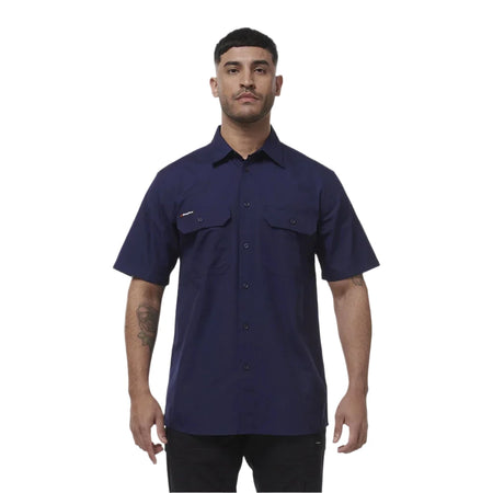 KingGee Workcool Vented Shirt Short Sleeve (K14030) - Ace Workwear