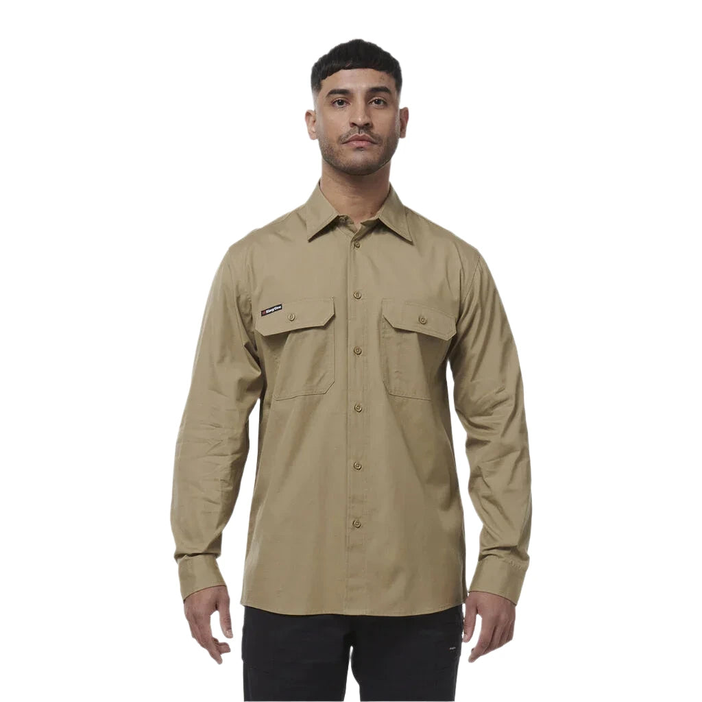KingGee Workcool Vented Shirt Long Sleeve (K14031) - Ace Workwear