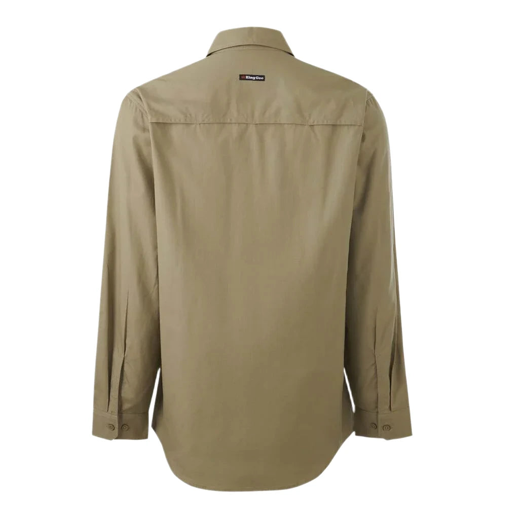 KingGee Workcool Vented Shirt Long Sleeve (K14031) - Ace Workwear