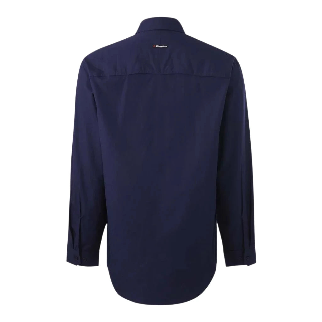 KingGee Workcool Vented Shirt Long Sleeve (K14031) - Ace Workwear