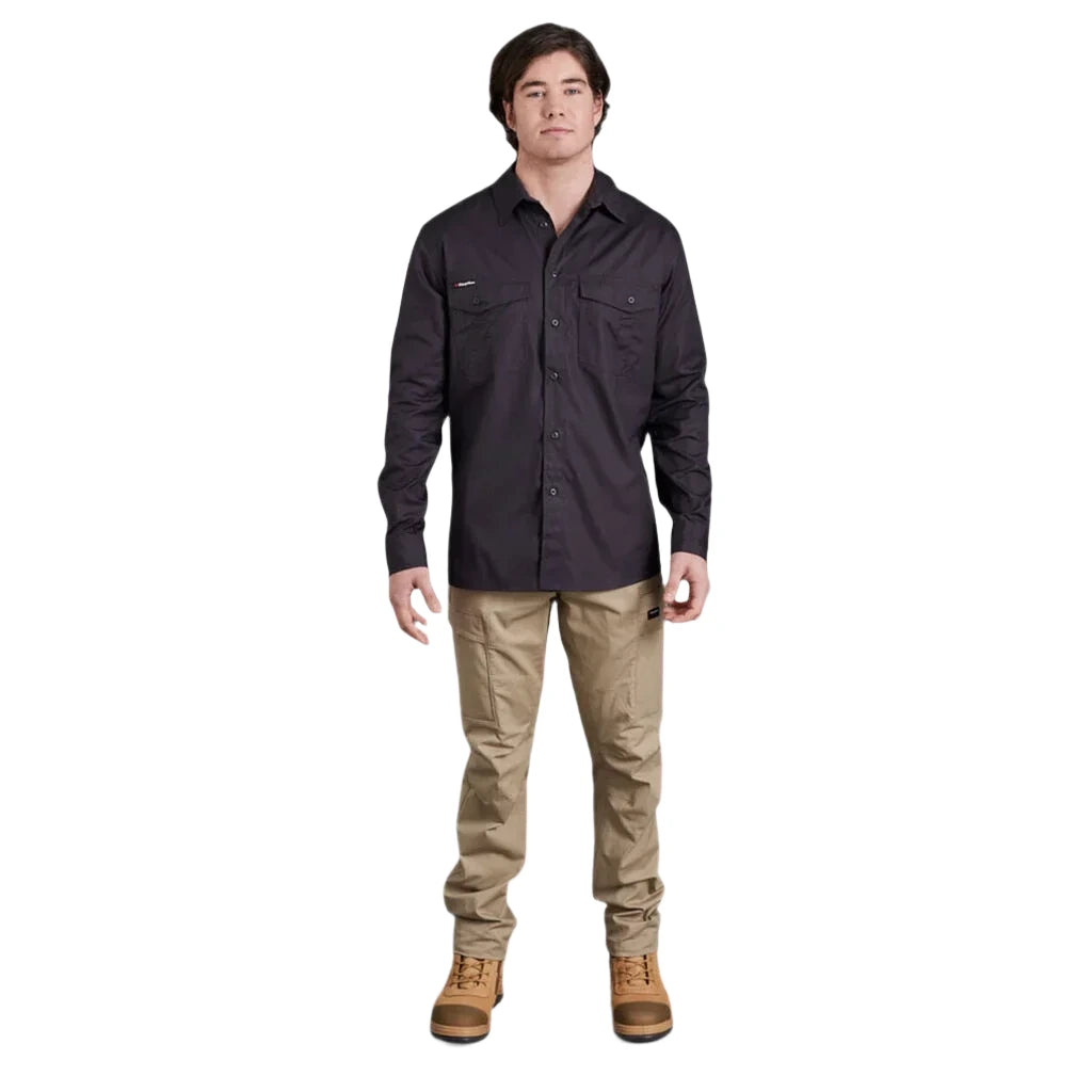 KingGee Workcool 2 Lightweight Ripstop Long Sleeve Work Shirt (K14820) - Ace Workwear