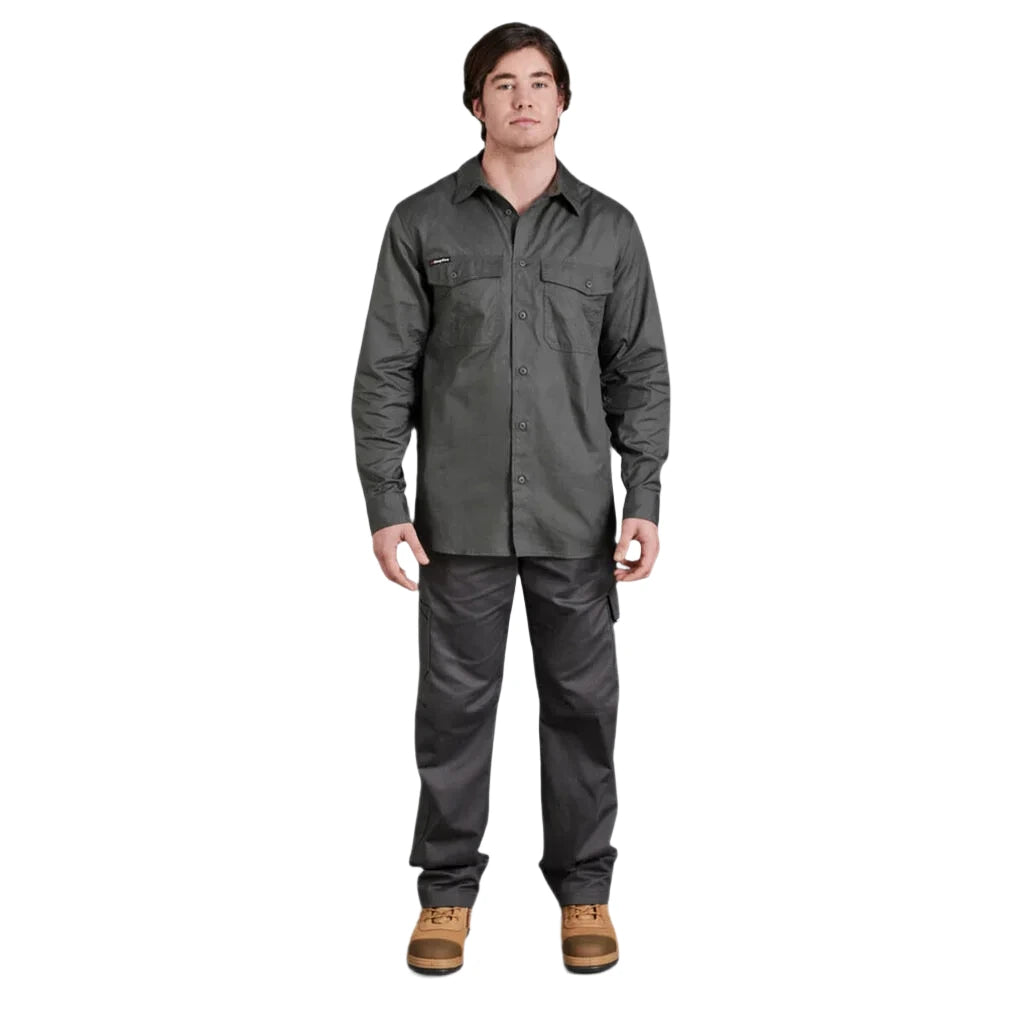 KingGee Workcool 2 Lightweight Ripstop Long Sleeve Work Shirt (K14820) - Ace Workwear