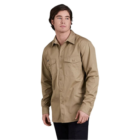 KingGee Workcool 2 Lightweight Ripstop Long Sleeve Work Shirt (K14820) - Ace Workwear