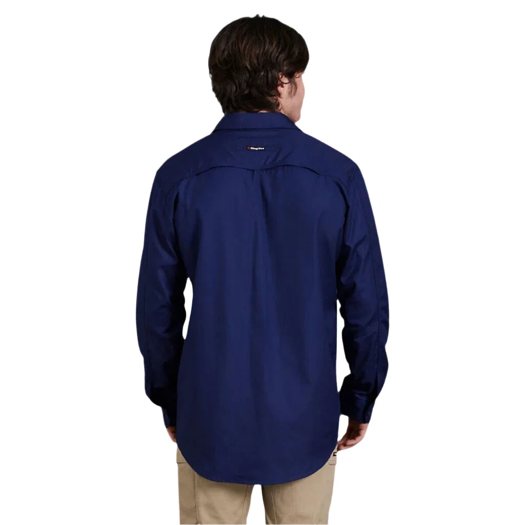 KingGee Workcool 2 Lightweight Ripstop Long Sleeve Work Shirt (K14820) - Ace Workwear