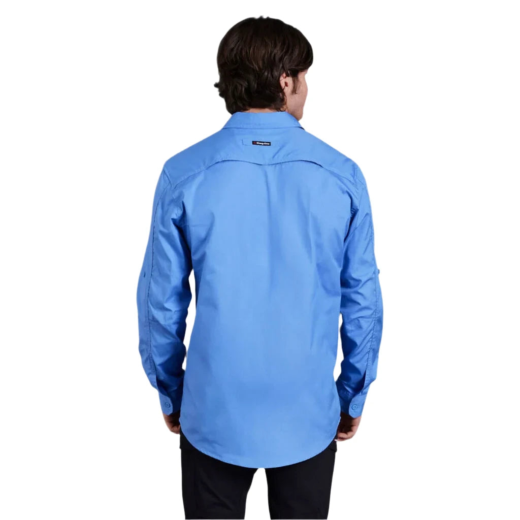 KingGee Workcool 2 Lightweight Ripstop Long Sleeve Work Shirt (K14820) - Ace Workwear