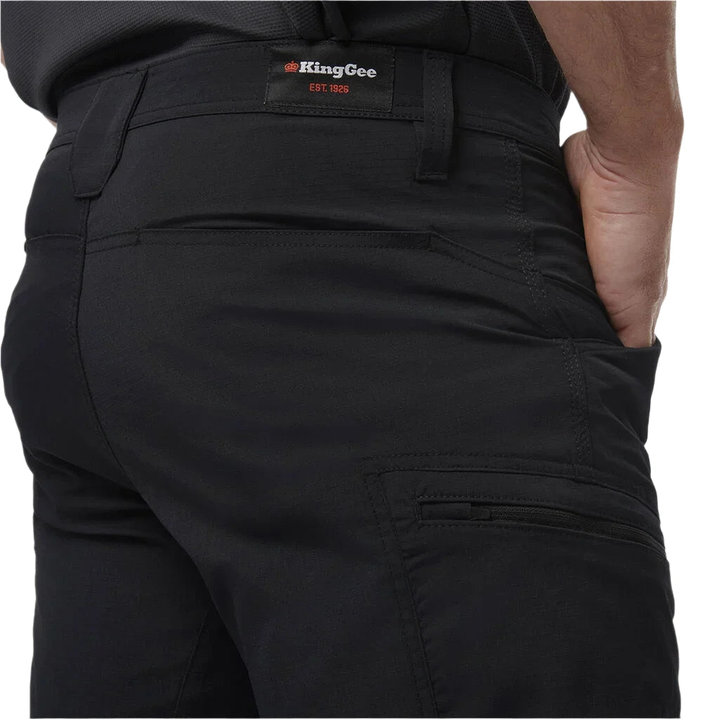 KingGee Drycool Lightweight Stretch Work Shorts (K17013) - Ace Workwear