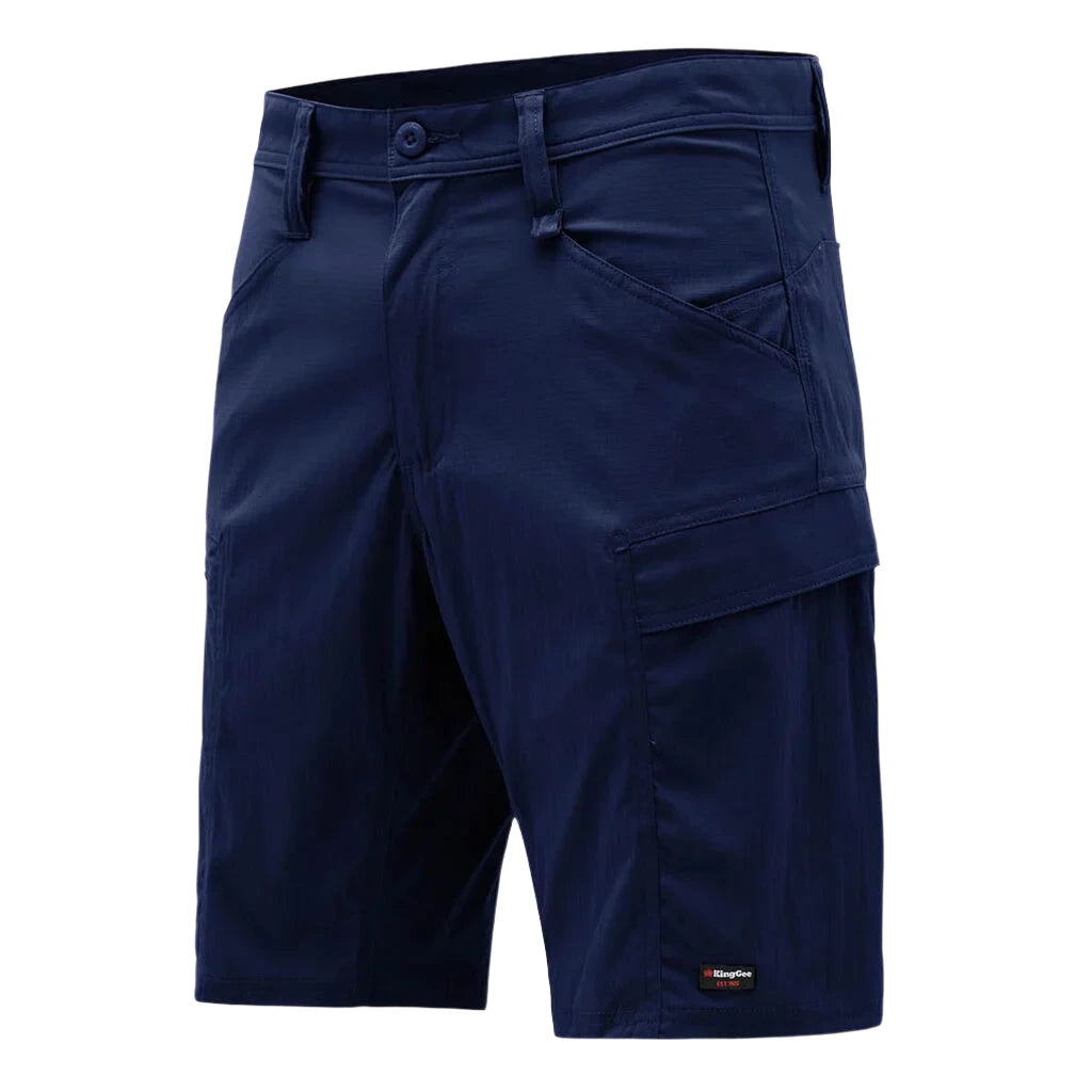 KingGee Drycool Lightweight Stretch Work Shorts (K17013) - Ace Workwear