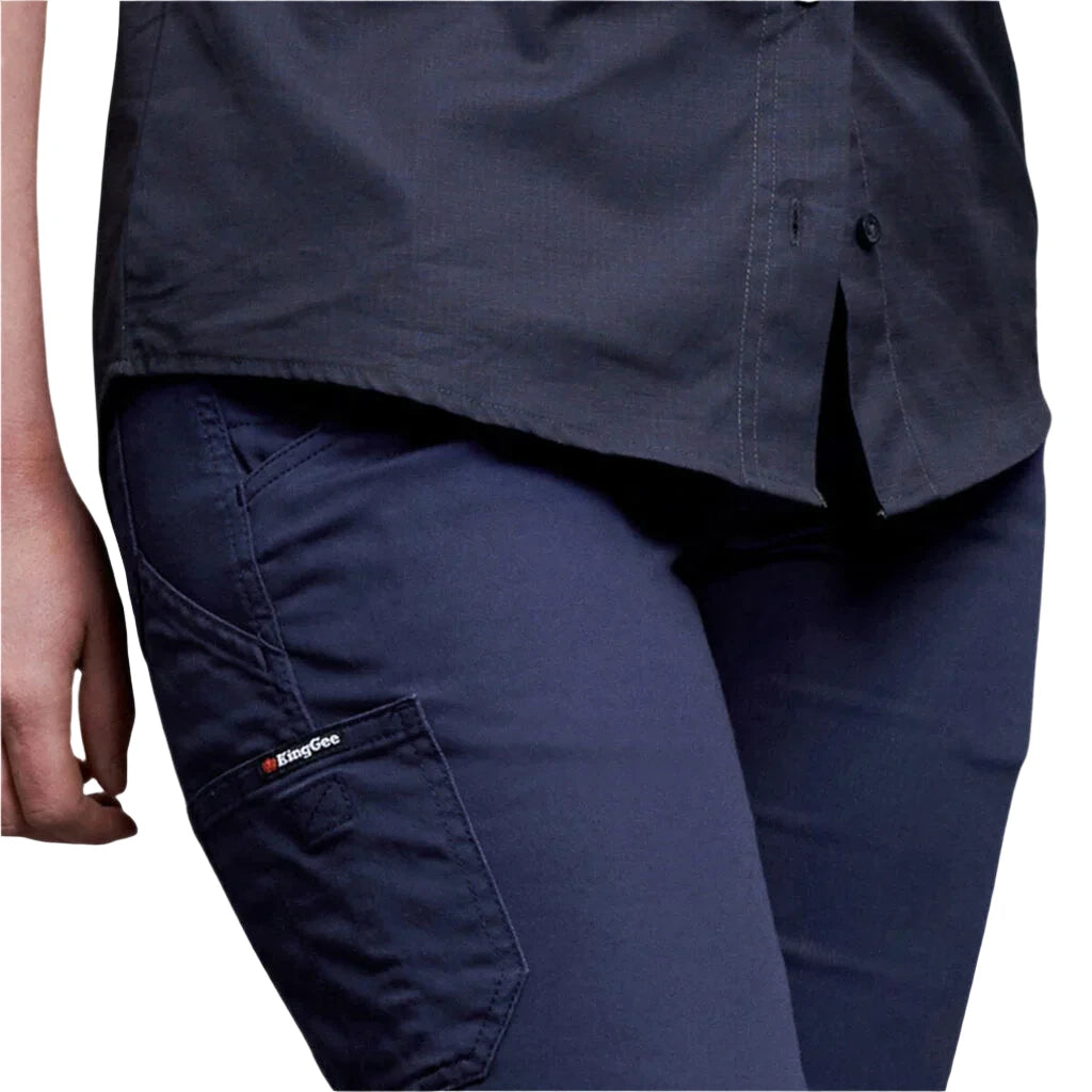 KingGee Women's Stretch Cargo Work Pants (K43011) - Ace Workwear
