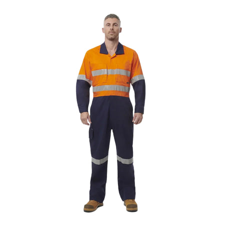 KingGee Workcool 2 Hi-Vis Reflective Two Tone Work Overalls (K51540) - Ace Workwear