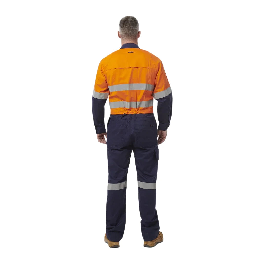 KingGee Workcool 2 Hi-Vis Reflective Two Tone Work Overalls (K51540) - Ace Workwear