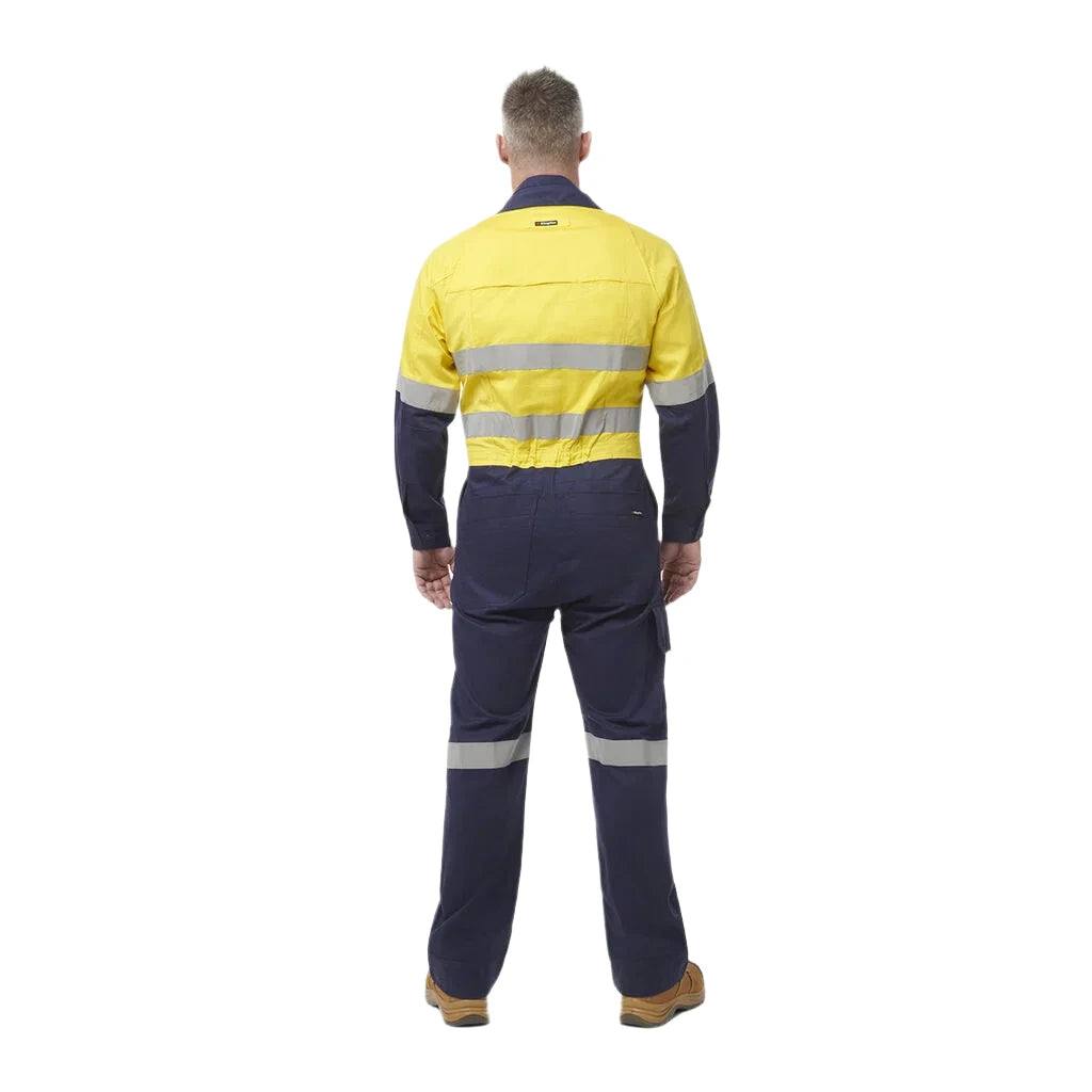 KingGee Workcool 2 Hi-Vis Reflective Two Tone Work Overalls (K51540) - Ace Workwear