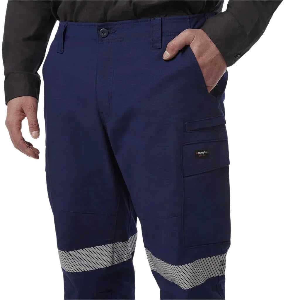 King Gee Workcool Pro Bio Motion Cuff Pant (K53013) - Ace Workwear