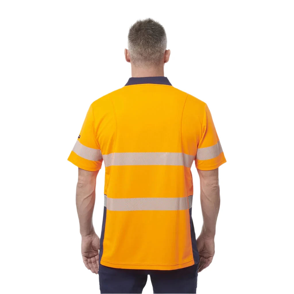 KingGee Workcool Hyperfreeze Hi-Vis Reflective Short Sleeve Polo (K54215) - Ace Workwear