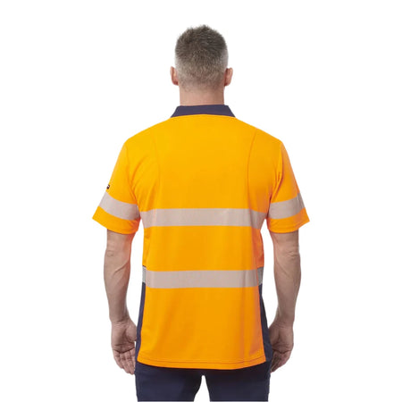 KingGee Workcool Hyperfreeze Hi-Vis Reflective Short Sleeve Polo (K54215) - Ace Workwear