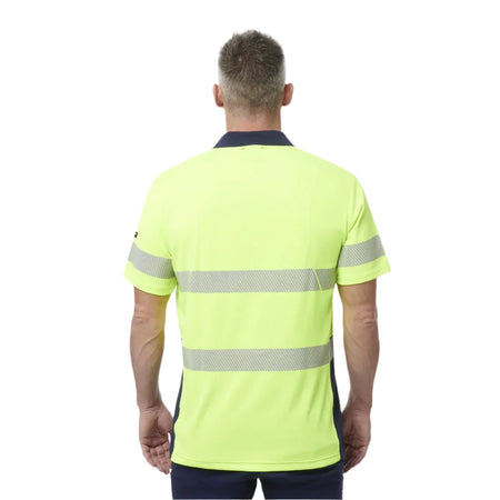 KingGee Workcool Hyperfreeze Hi-Vis Reflective Short Sleeve Polo (K54215) - Ace Workwear
