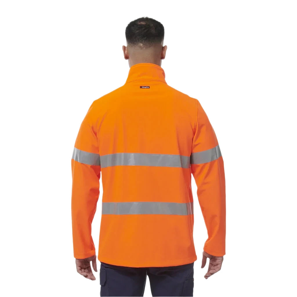 KingGee Reflective Softshell Jacket (K55039) - Ace Workwear