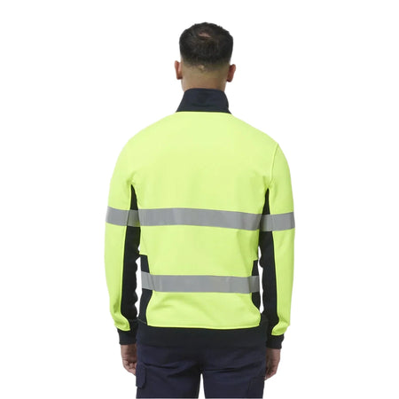KingGee Originals 3 in 1 Hi-Vis Cotton Drill Reflective Work Jacket (K55040) - Ace Workwear
