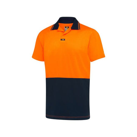 Visitec Short Sleeve Airwear Non Button Polo (V1024) (Clearance) - Ace Workwear