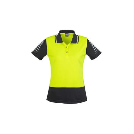 Syzmik Hi Vis Womens Zone Polo Short Sleeve (ZHL236) - Ace Workwear