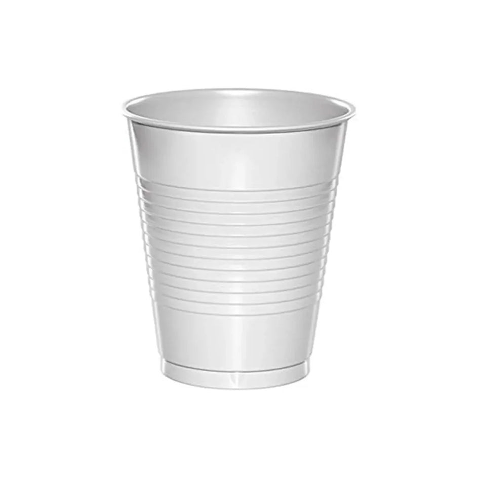 7oz White Plastic Water Cups (Carton 1000pcs) - Ace Workwear