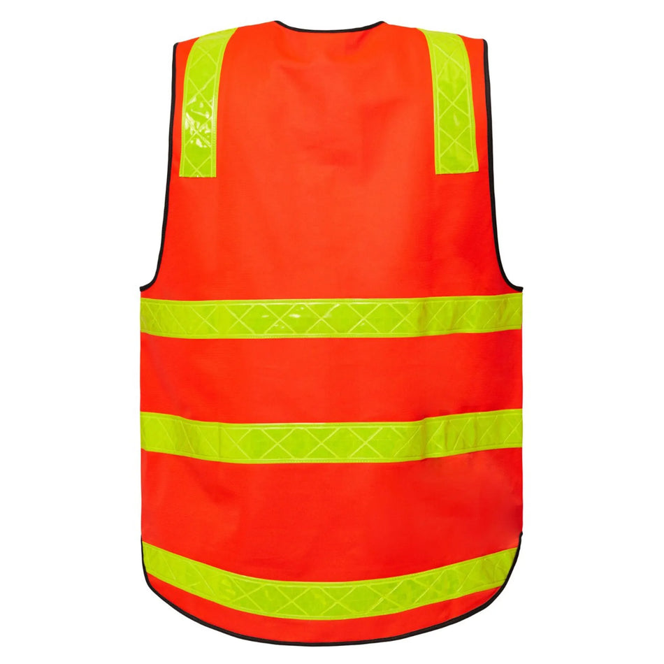 Workcraft Hi Vis Vic Road Vest With Tape (WV7003)