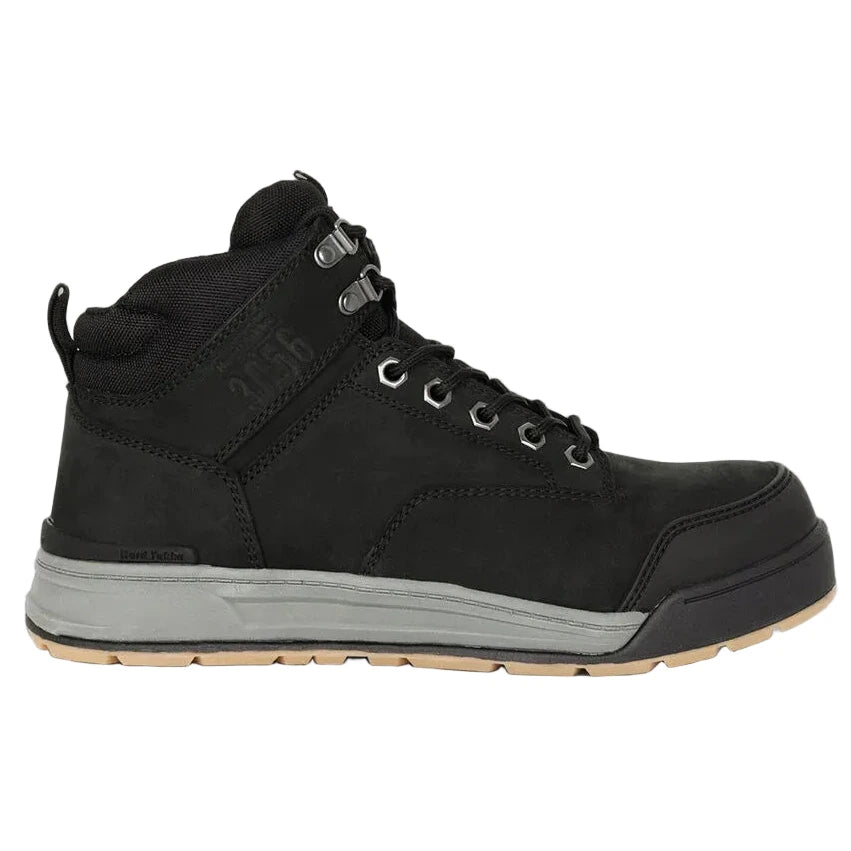 Hard Yakka 3056 Lace Up Zip Sided Steel Cap Safety Boot (Y60201) - (Pre Order) - Ace Workwear