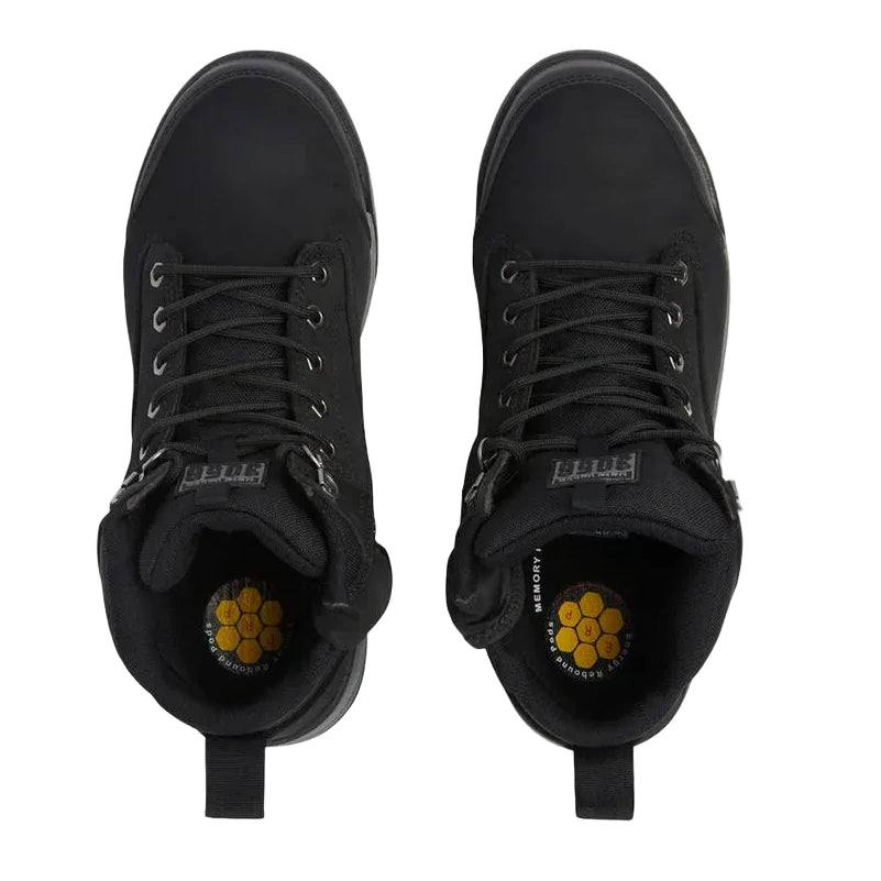 Hard Yakka 3056 Lace Up Zip Sided Steel Cap Safety Boot (Y60201) - (Pre Order) - Ace Workwear