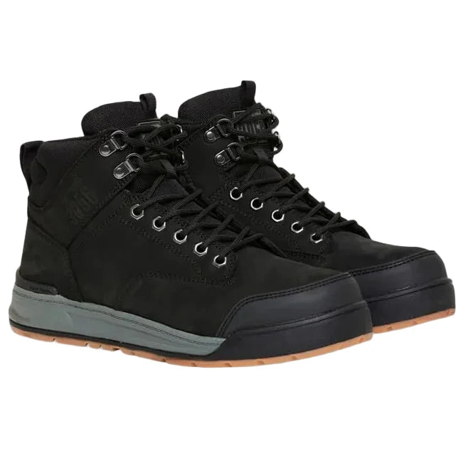 Hard Yakka 3056 Lace Up Zip Sided Steel Cap Safety Boot (Y60201) - (Pre Order) - Ace Workwear
