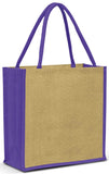 Monza Jute Tote Bag (Carton of 50pcs) (108037) signprice, Tote Bags Trends - Ace Workwear