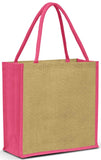 Monza Jute Tote Bag (Carton of 50pcs) (108037) signprice, Tote Bags Trends - Ace Workwear