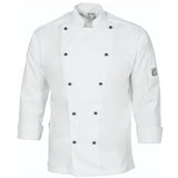 DNC Unisex Traditional Chef Long Sleeve Jacket (1102) Chefs & Waiters Jackets DNC Workwear - Ace Workwear