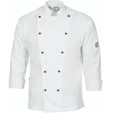 DNC Cool-Breeze Cotton Chef Long Sleeve Jacket (1104) Chefs & Waiters Jackets DNC Workwear - Ace Workwear
