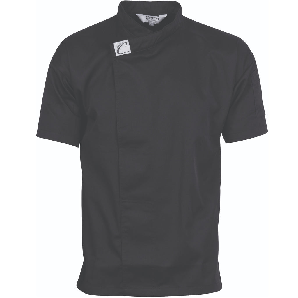 DNC Tunic Short Sleeve (1121) Chefs & Waiters Jackets DNC Workwear - Ace Workwear