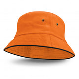 Bondi Bucket Hat - Black Sandwich Trim - Pack of 25 Bucket Hat, signprice Trends - Ace Workwear