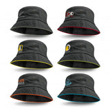 Bondi Bucket Hat - Coloured Sandwich Trim - Pack of 25 Bucket Hat, signprice Trends - Ace Workwear
