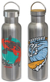 Nomad Deco Vacuum Bottle - Stainless (Carton of 25pcs) (115748) Drink Bottles - Metal, signprice Trends - Ace Workwear