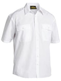 Bisley Mens Permanent Press Short Sleeve Shirt (BS1526)