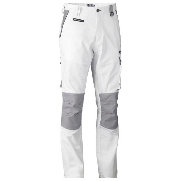 Bisley Flat Front Contrast Cargo Pant (BPC6422) - Ace Workwear
