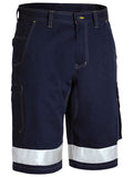 Bisley Taped 8 Pocket Cool Lightweight Cargo Shorts With Contrast Stitching (BSHC1432T)