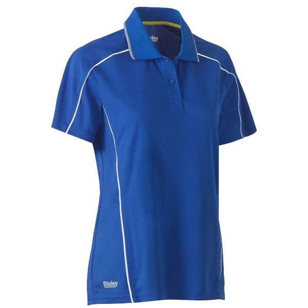 Bisley Womens Mesh Polo Shirt (BKL1425) - Ace Workwear