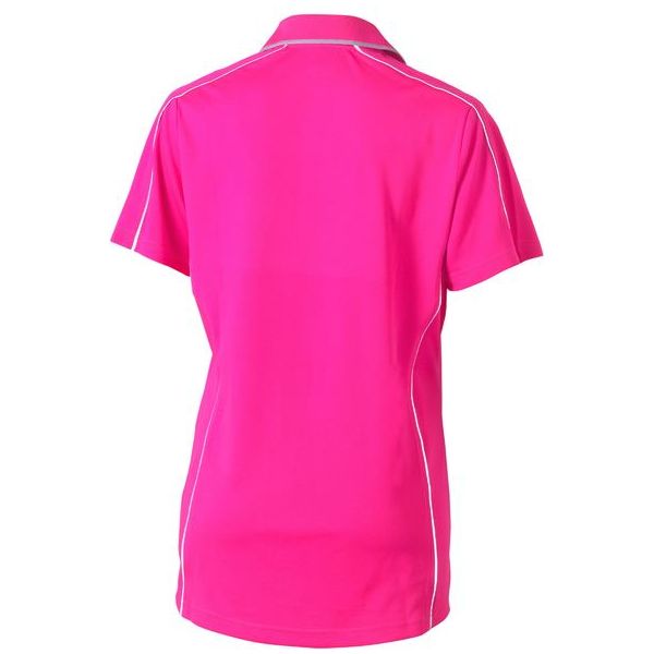 Bisley Womens Mesh Polo Shirt (BKL1425) - Ace Workwear