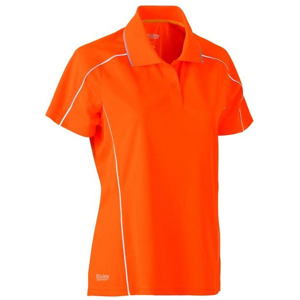 Bisley Womens Mesh Polo Shirt (BKL1425) - Ace Workwear