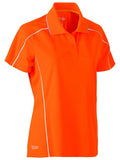 Bisley Hi Vis Womens Cool Mesh Polo Shirt (BF51 & BF61)