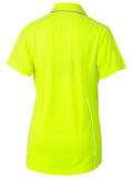 Bisley Hi Vis Womens Cool Mesh Polo Shirt (BF51 & BF61)