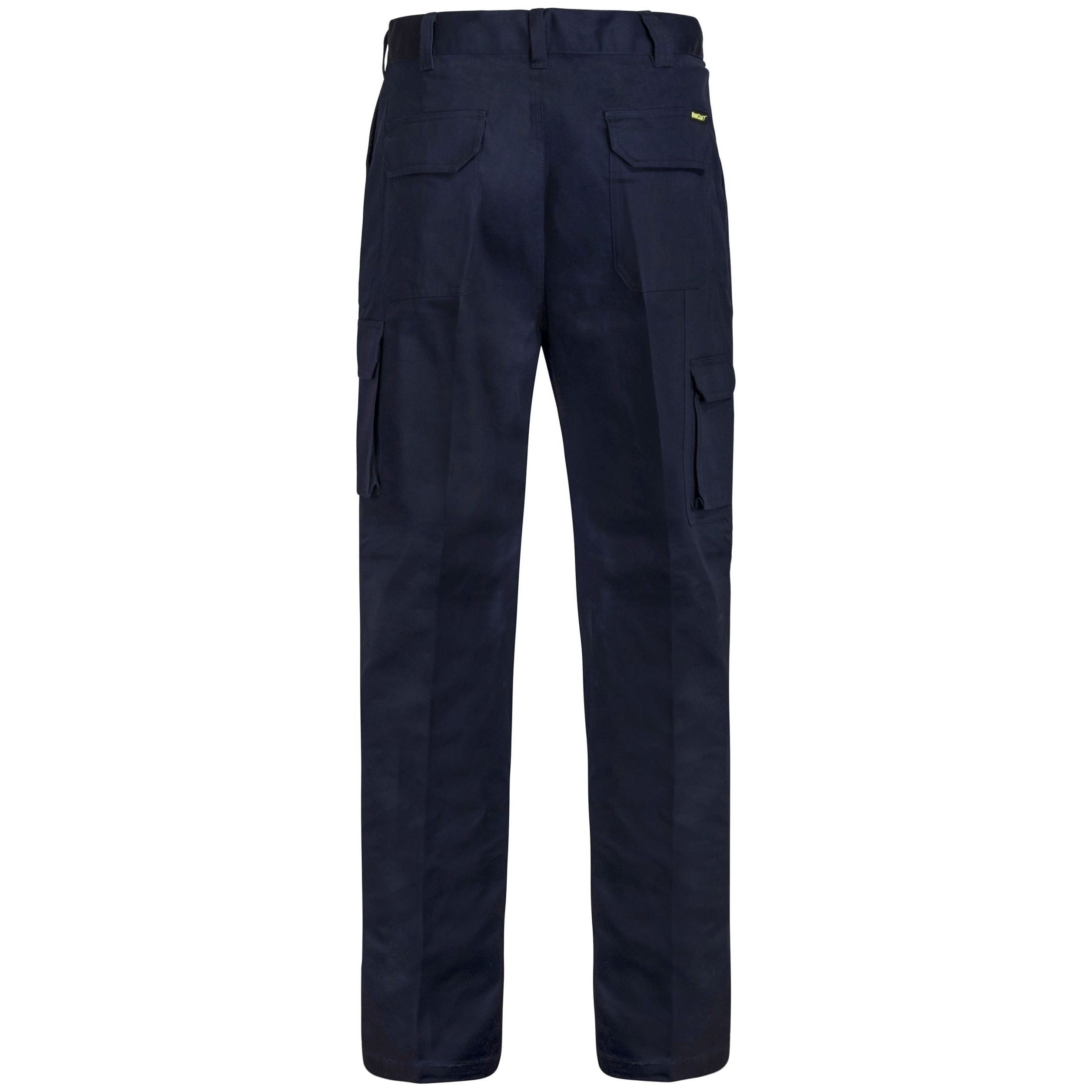 Workcraft Modern Fit Mid-Weight Cargo Cotton Drill Trouser (WP3060) - Ace Workwear