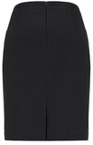 Biz Corporates Womens Front Pleat Detail Straight Skirt (207200) Ladies Skirts & Trousers, signprice Biz Corporates - Ace Workwear