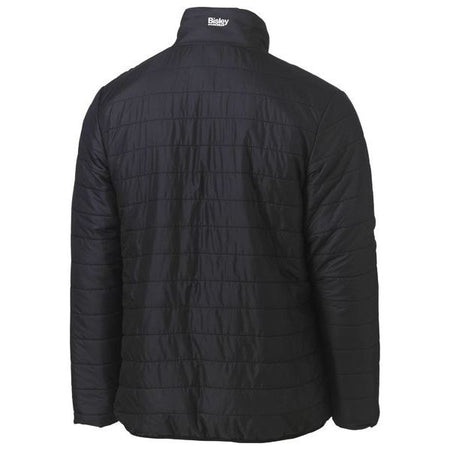 Bisley H Pattern Taped Hi Vis Reversible Puffer Jacket (BJ6350HT) - Ace Workwear