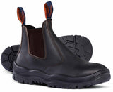 Mongrel Claret Oil Kip Premium Elastic Sided Boot (240030) (Pre-Order) Elastic Sided Safety Boots Mongrel - Ace Workwear