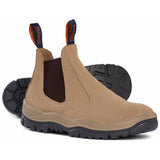 Mongrel Wheat Suede Elastic Sided Boot (240040) (Pre-Order) Elastic Sided Safety Boots Mongrel - Ace Workwear